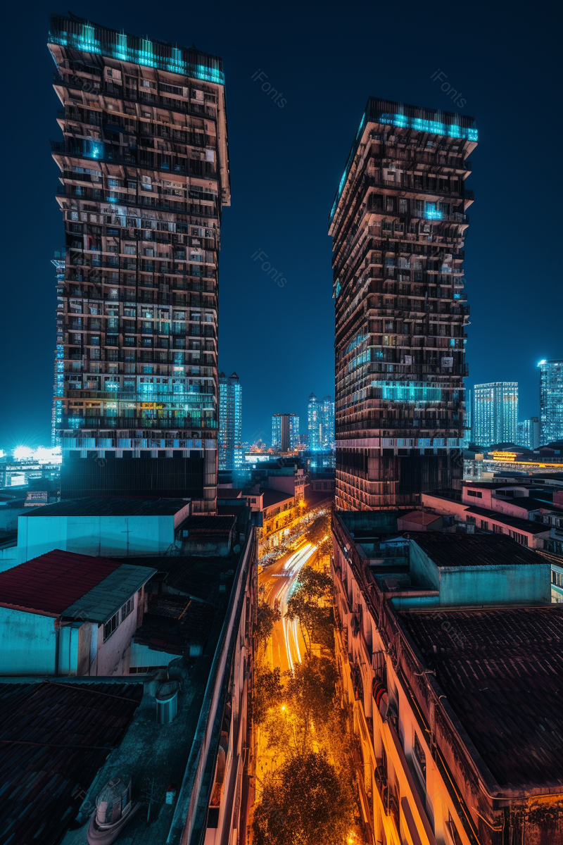 夜晚城市夜景照片摄影作品,高清,摄影图,摄影图片,图片大全,摄影图免费下载